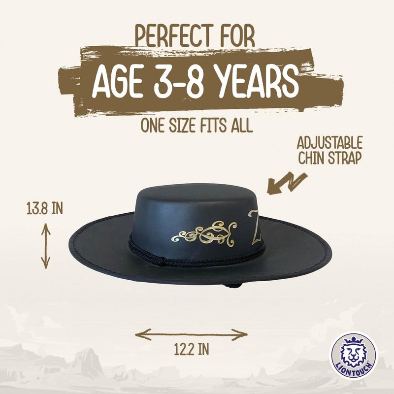 Liontouch - Z-Bandit Hat For Masked Avengers | For Boys & Girls Aged 3-8 Years - One Size Fits All | Pretend Play Dress Up Accessory | Ideal For Fancy Dresses & Kidâ€™s Costumes - Image 4